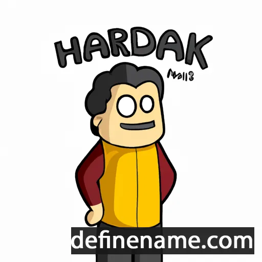 Hardiki cartoon