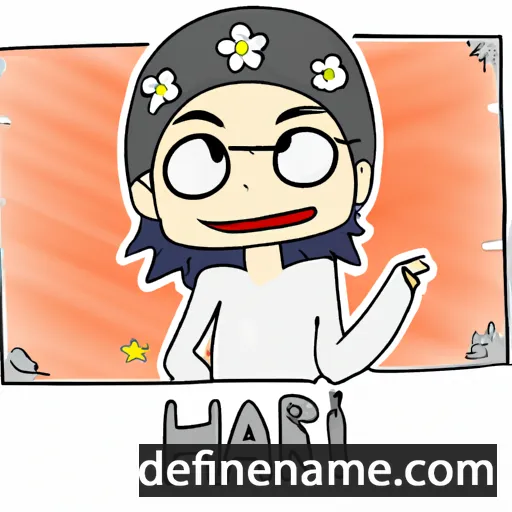 Harii cartoon