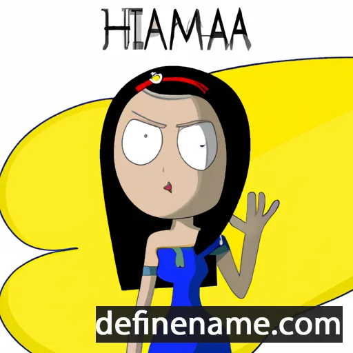 Harmina cartoon