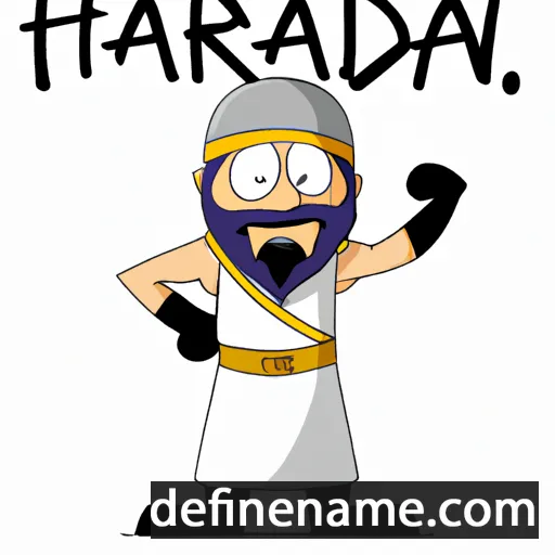 Harodain cartoon