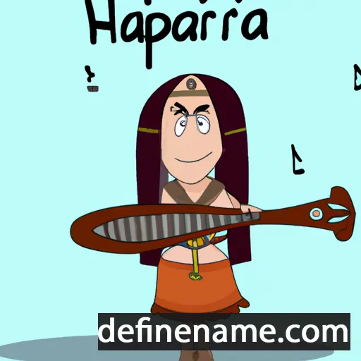 Harpina cartoon