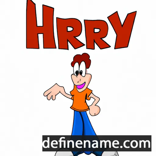 Harrey cartoon