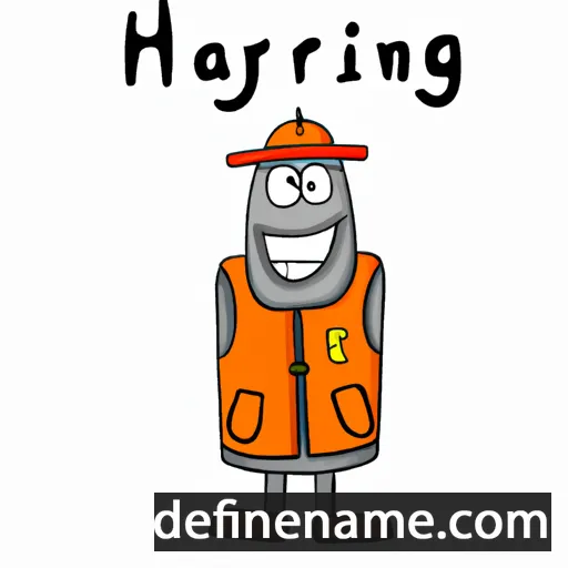 Harring cartoon