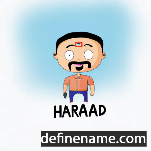 Harshvardhan cartoon