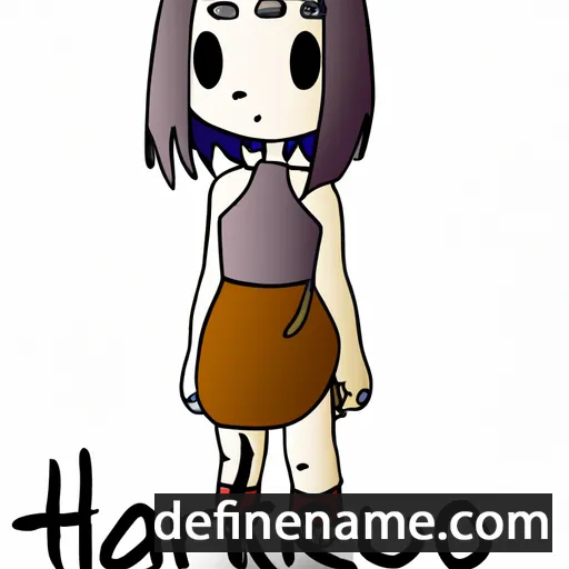 Harueko cartoon