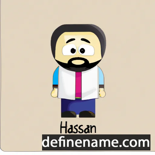 Hasanbiy cartoon