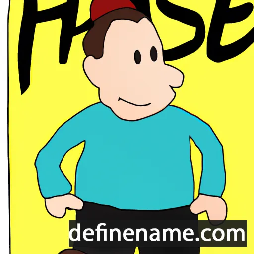 cartoon of the name Hasse