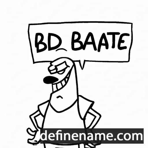 Hate-bad cartoon