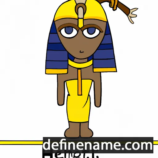 Hathorhotep cartoon