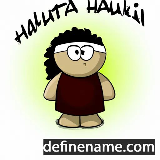 Haumiatiketike cartoon