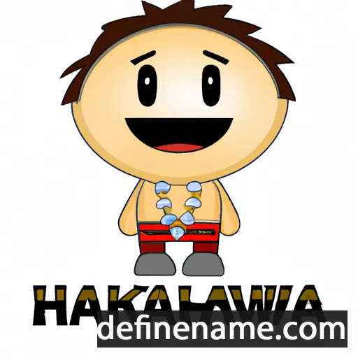 cartoon of the name Hawaiki