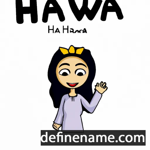 Hawwa cartoon