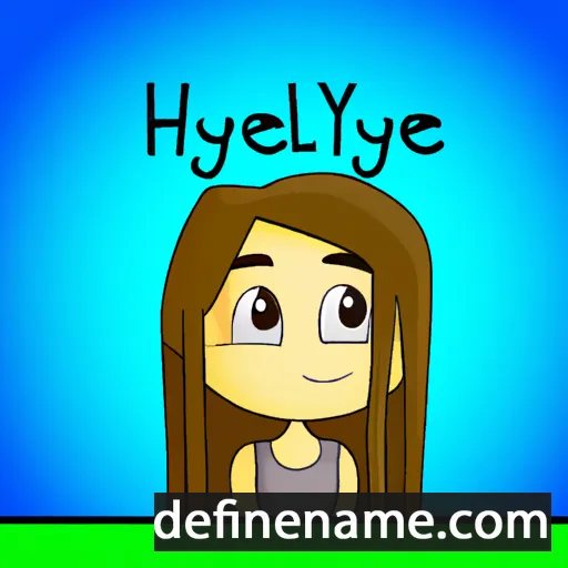 Haylei cartoon