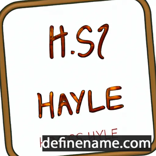 Hayzel cartoon