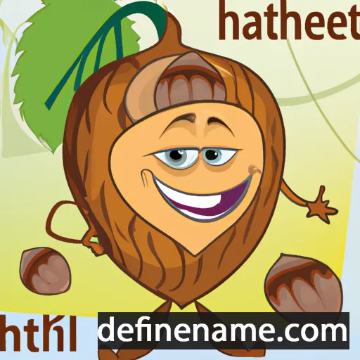 Hazelnut cartoon