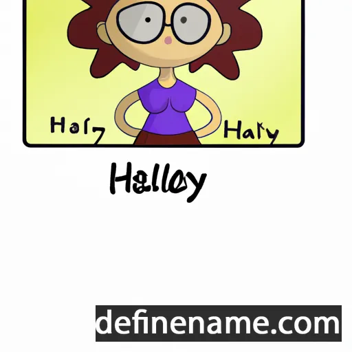 Hazely cartoon