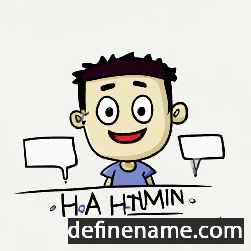 Hazim cartoon