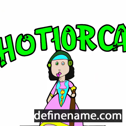 Hectoria cartoon