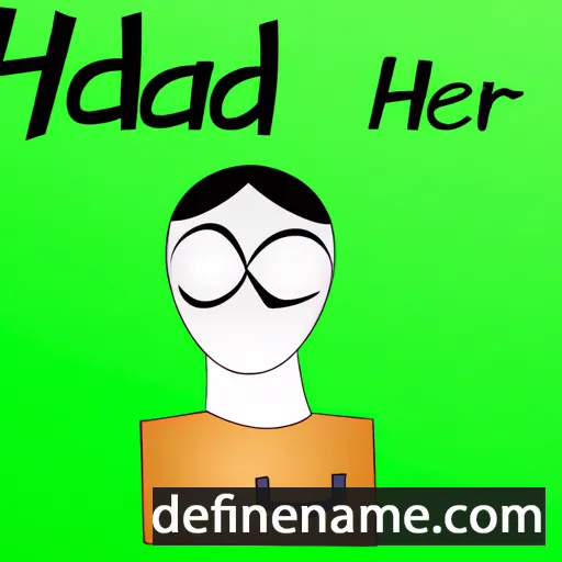 Hedar cartoon