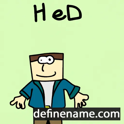 Hedi cartoon