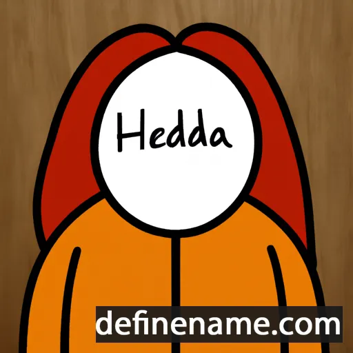 Hedzia cartoon