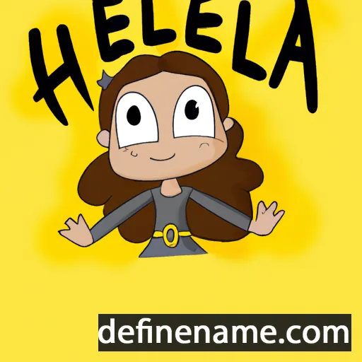 Héla cartoon