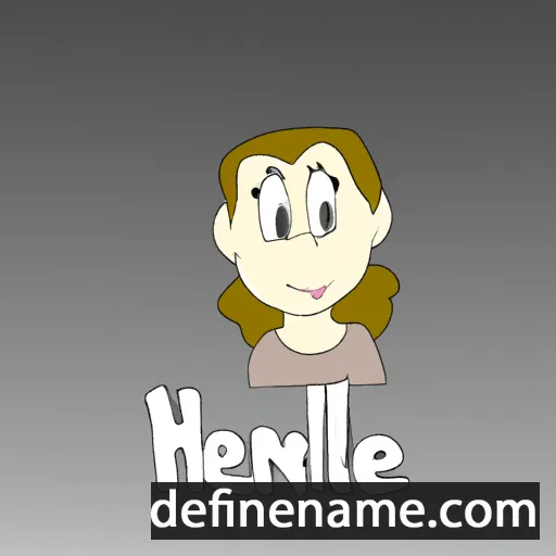 Héleinne cartoon