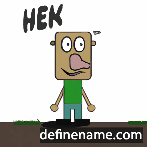 Héńk cartoon