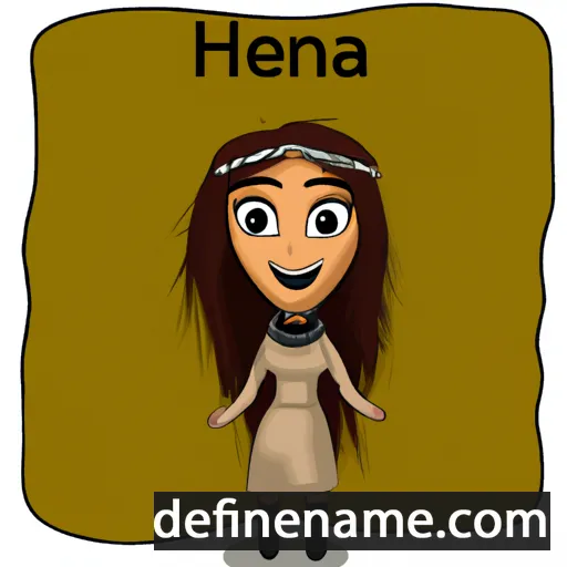 Heena cartoon