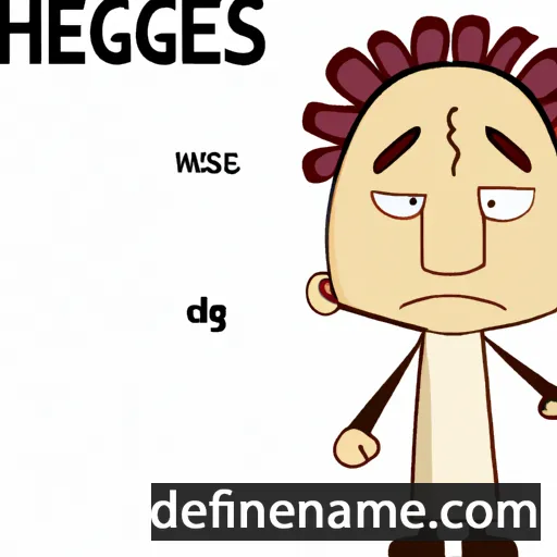 Hegesias cartoon