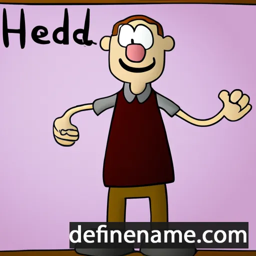 Heidelen cartoon