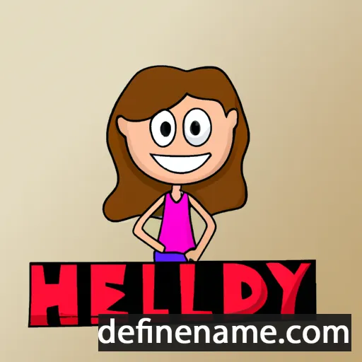 Heidy cartoon