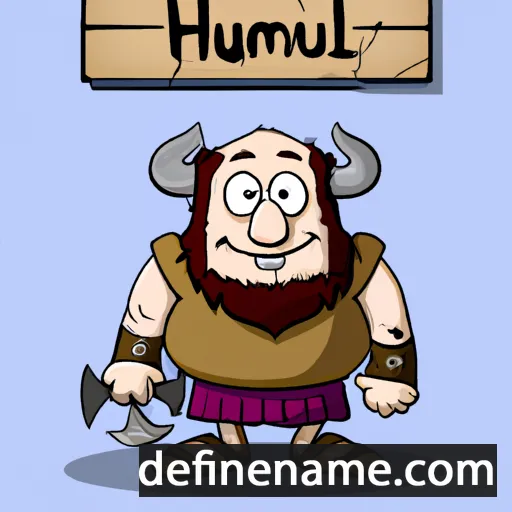 Heimulf cartoon