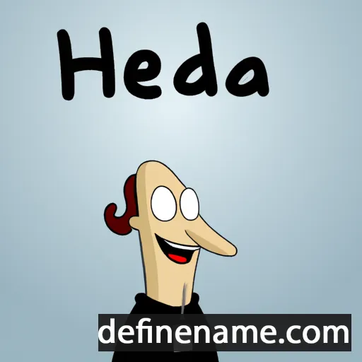 Hejdla cartoon