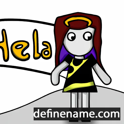 Hela cartoon