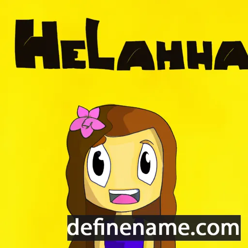 Helaina cartoon