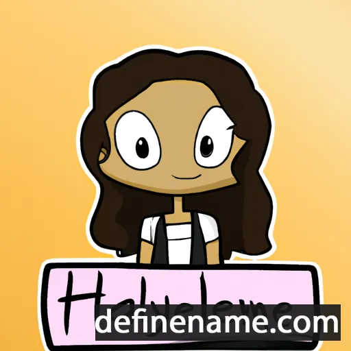 Helayne cartoon