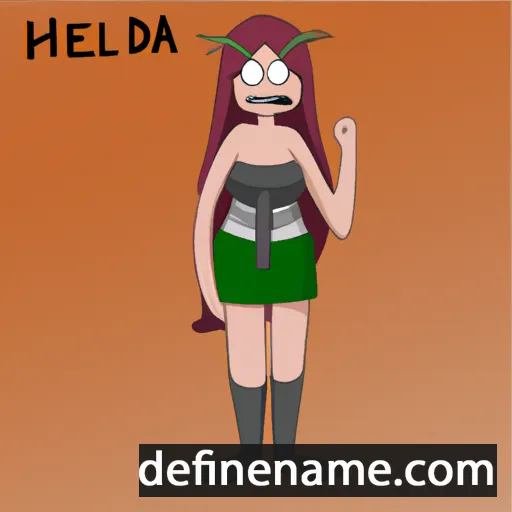 Heldria cartoon