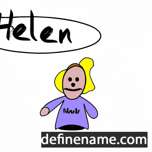 Helén cartoon