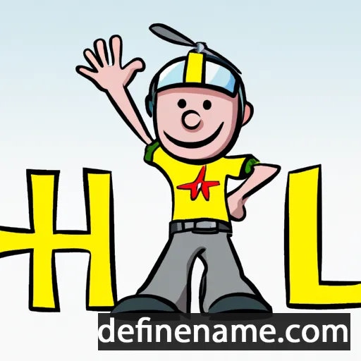 cartoon of the name Heli