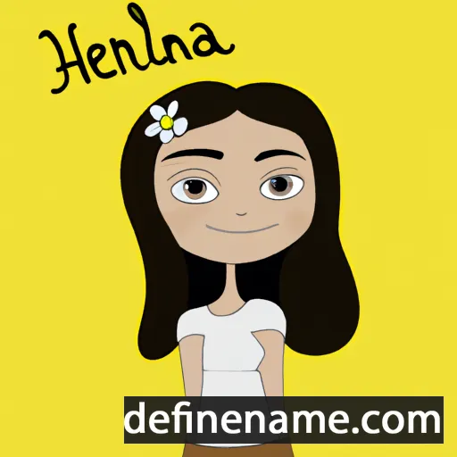 Heliana cartoon