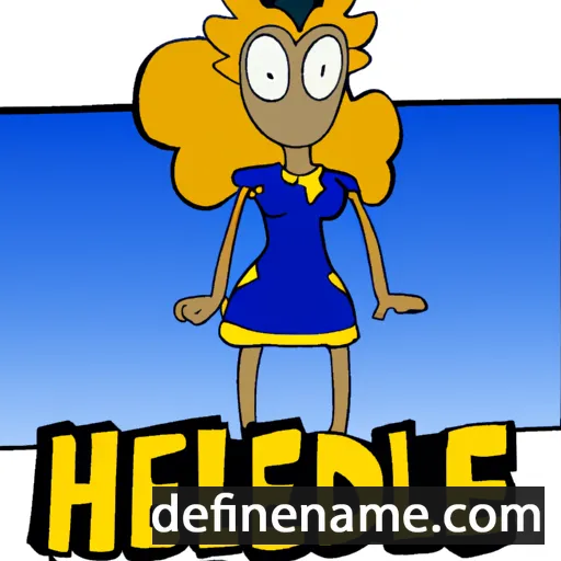 Hellade cartoon