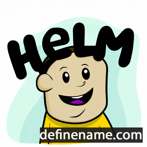 cartoon of the name Helmi