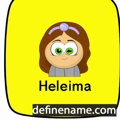 Helmina cartoon