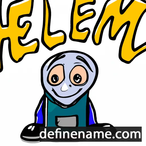 Helmu cartoon