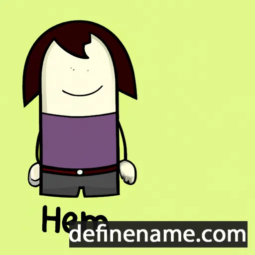 cartoon of the name Hem