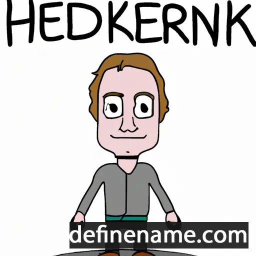 Henderik cartoon