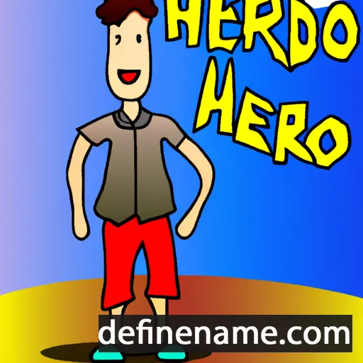 Hendro cartoon