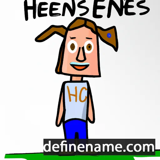 Hennes cartoon