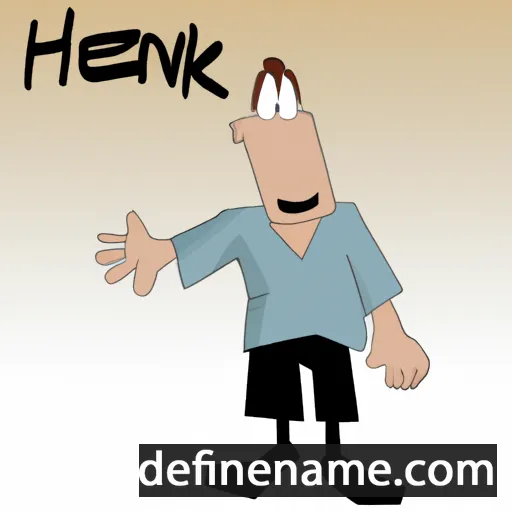 Henok cartoon